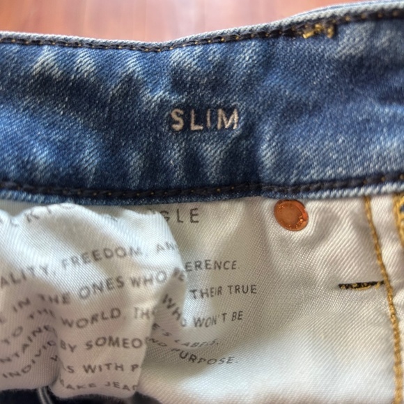 American Eagle jeans Cozy Airflex Slim‎ size 29 x 32 - Picture 8 of 13